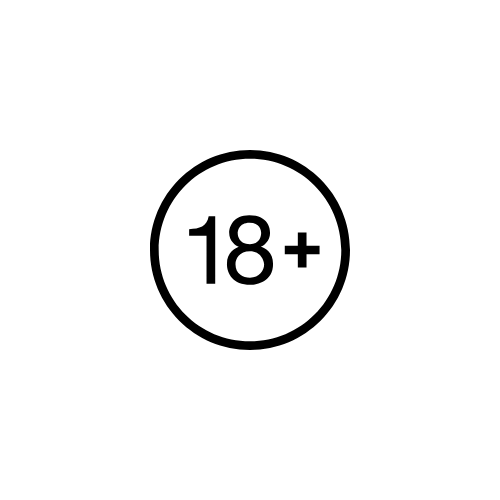 18+ Age Restriction Icon